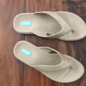 Tan Women's Flip Flops